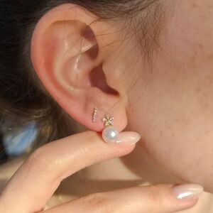 fresh water pearl earrings